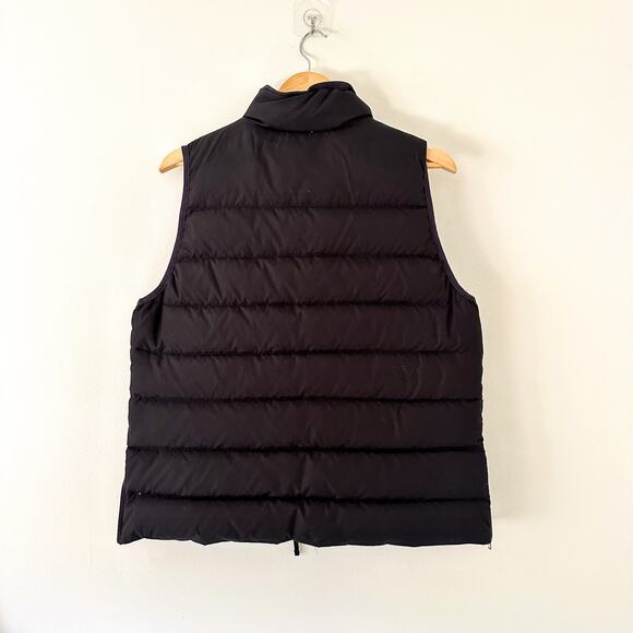 J. Crew Mountain Puffer Down Filled Vest Black L - Picture 2 of 6